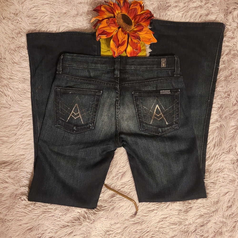 7 for All Mankind Wide Leg Jeans